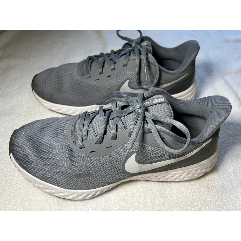 Nike‎ Revolution 5 Men's Running Shoes Gray Size 11.5 Wide DC3728002